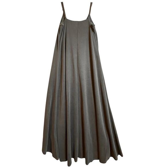 Sigrid Olsen Charcoal Modal Knit Maxi Dress Womens Sz S Coastal Beach Flowy EUC - Picture 4 of 16